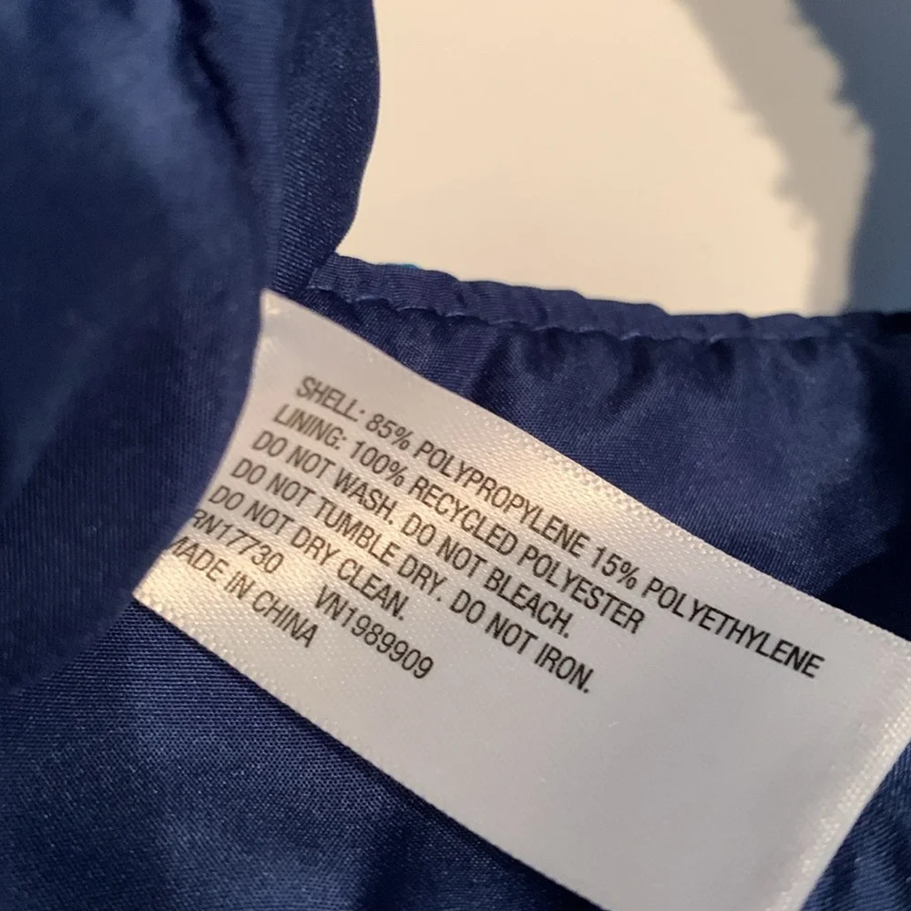 Future Collective LIMITED EDITION Blue & White Chevron Print Striped